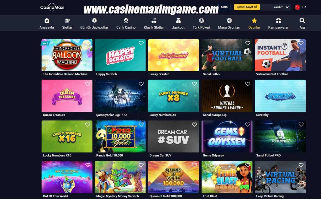 CasinoMaxi Oyunlar